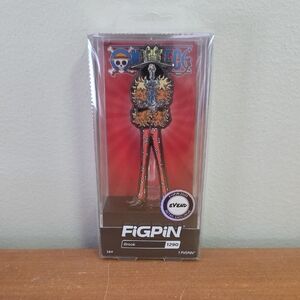 FiGPiN Brook Collectible Pin - Black and Orange